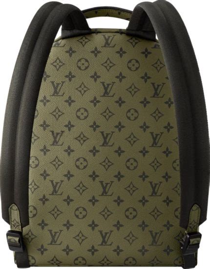 louis vuitton olive green bag|Louis Vuitton green backpack.